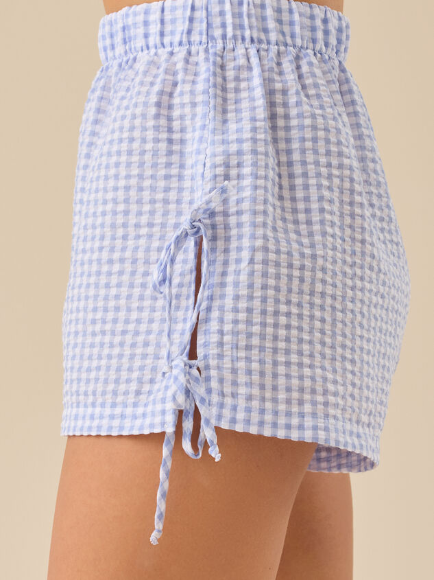 Karis Side Tie Short Detail 4 - TULLABEE