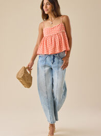 Jianna Floral Babydoll Top Detail 2 - TULLABEE