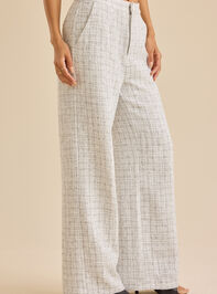 Devyn Tweed Pants Detail 4 - TULLABEE