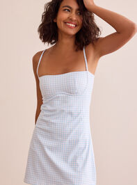 Game On Gingham Dress - TULLABEE