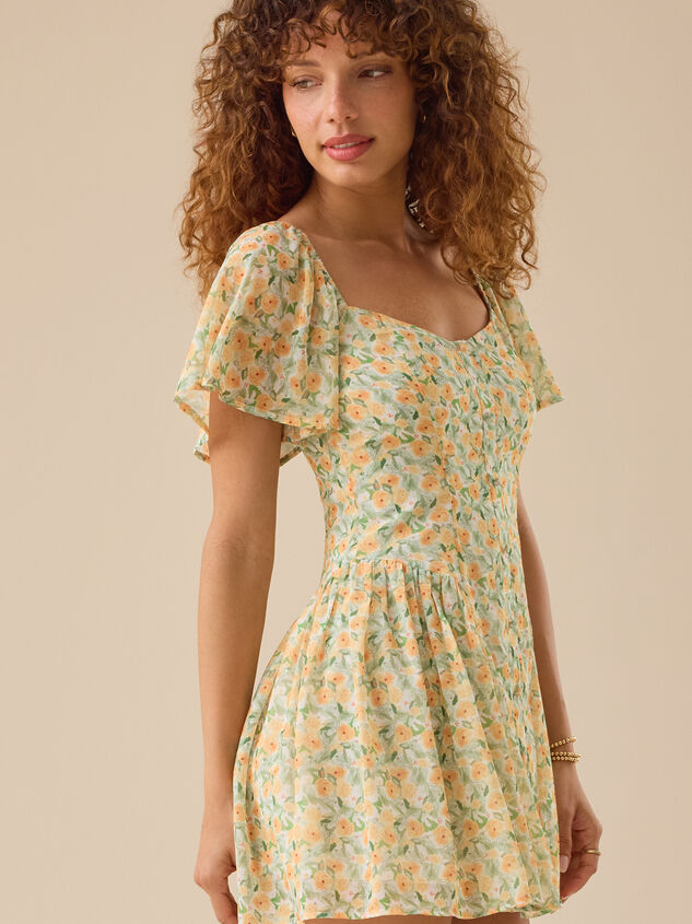 Amberlyn Mini Dress Detail 4 - TULLABEE