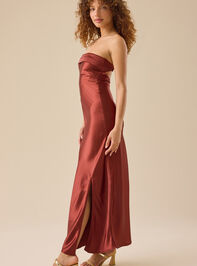 Paityn Strapless Maxi Dress Detail 4 - TULLABEE