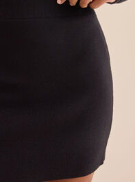 Phoebe Sweater Mini Skirt Detail 3 - TULLABEE