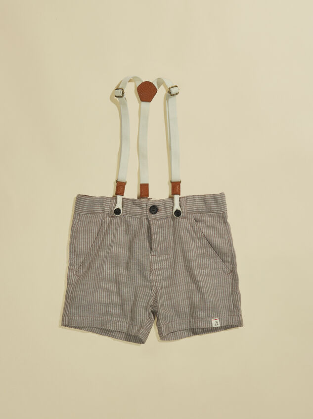 Carter Suspender Shorts by Me + Henry - TULLABEE