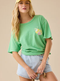 Positano Lemons Oversized Tee - TULLABEE