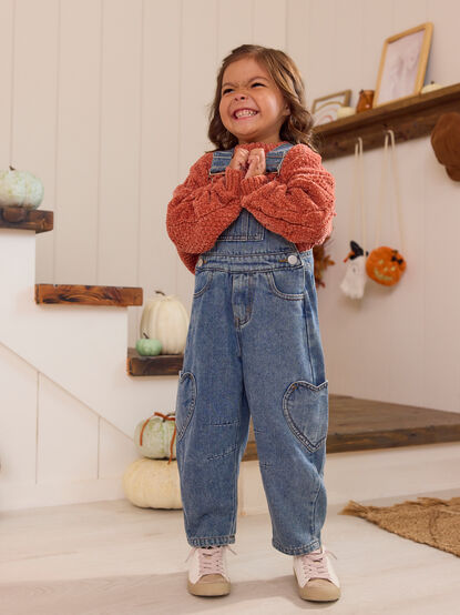 Kailey Barrel Overalls - TULLABEE