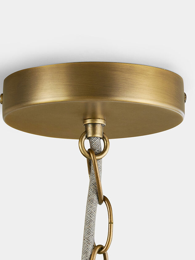 Lila Glass Chandelier Detail 5 - TULLABEE