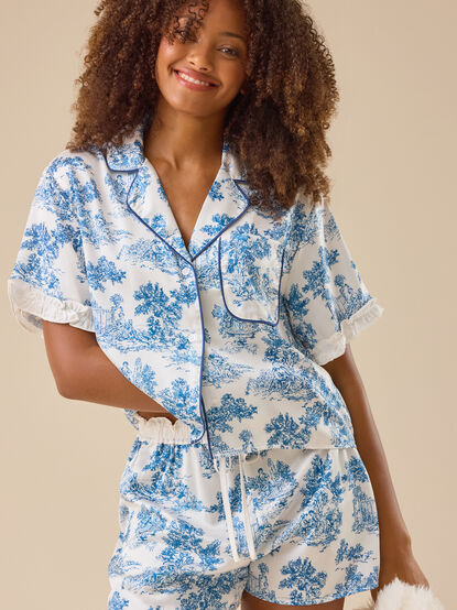 Ariana Satin Sleep Top - TULLABEE