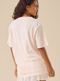 Sail Away Oversize Graphic Tee Detail 4 - TULLABEE