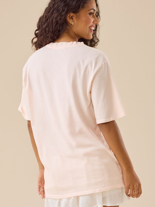 Sail Away Oversize Graphic Tee Detail 4 - TULLABEE