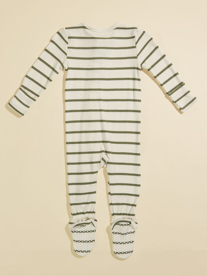 Ryan Striped Footie - TULLABEE