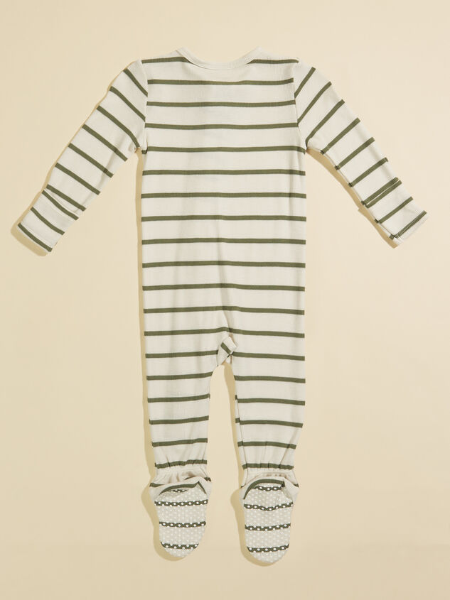 Ryan Striped Footie Detail 2 - TULLABEE