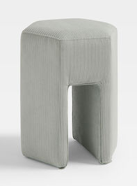 Fennel Upholstered Stool Detail 3 - TULLABEE