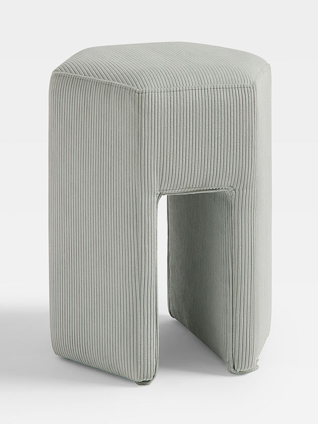 Fennel Upholstered Stool Detail 3 - TULLABEE