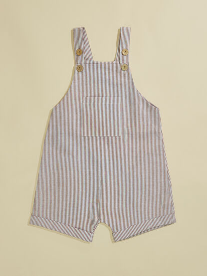 Jalen Toddler Striped Shortall - TULLABEE
