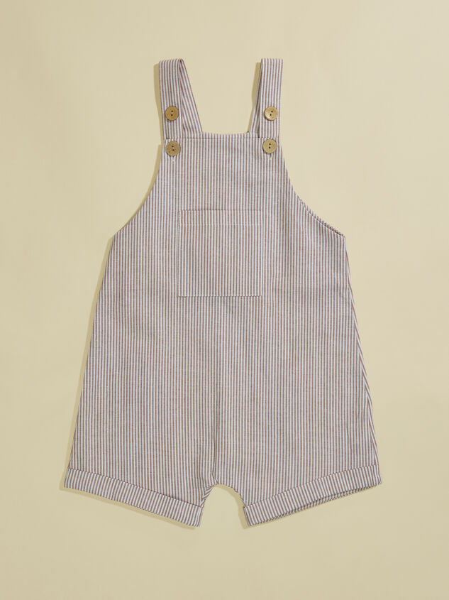 Jalen Toddler Striped Shortall - TULLABEE