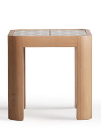Audrey Wood Side Table Sage - TULLABEE