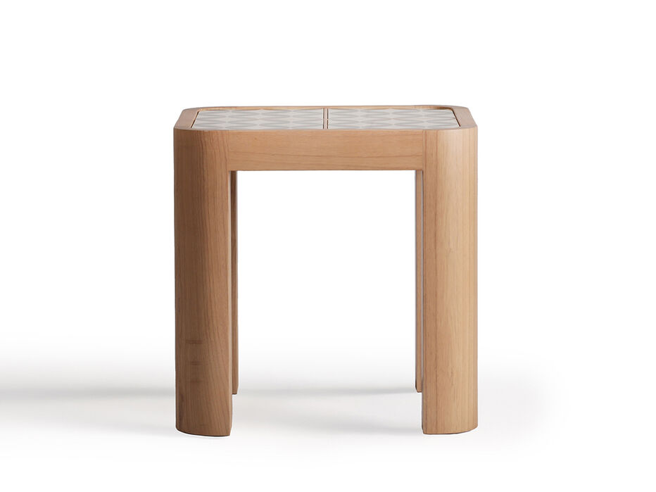 Audrey Wood Side Table Sage - TULLABEE - 