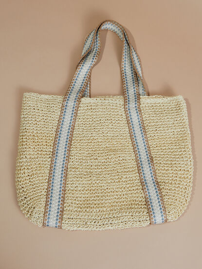 Clea Straw Tote Bag - TULLABEE