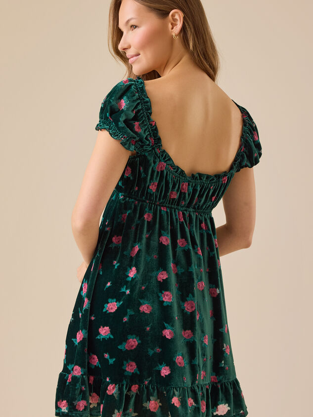 Krystelle Mini Bow Dress Detail 4 - TULLABEE