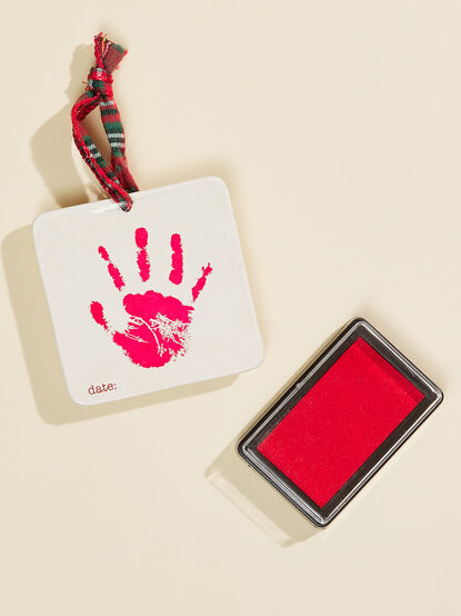 Baby's First Christmas Handprint Ornament - TULLABEE