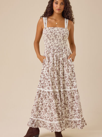 Kennedy Floral Maxi Dress - TULLABEE