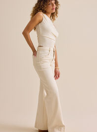 Sienna Asymmetric Short Sleeve Detail 5 - TULLABEE