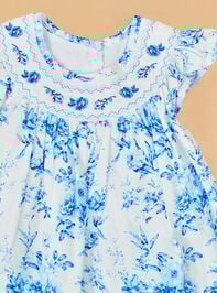 Sloane Smocked Baby Dress Detail 2 - TULLABEE