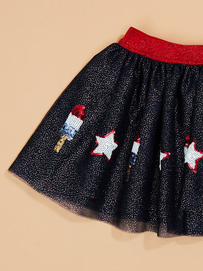 Americana Print Tutu Skirt - TULLABEE