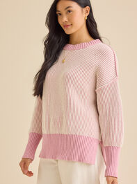 Alison Matte Chenille Pullover Detail 3 - TULLABEE