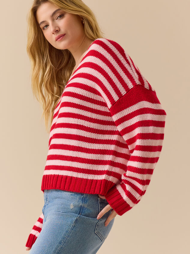 Kataleya Striped Sweater Detail 4 - TULLABEE