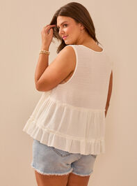 Catarina Babydoll Top Detail 5 - TULLABEE