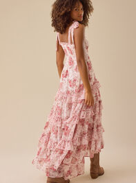 Kenzi Floral Maxi Dress Detail 6 - TULLABEE