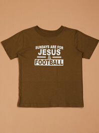Jesus & Football Tee - TULLABEE