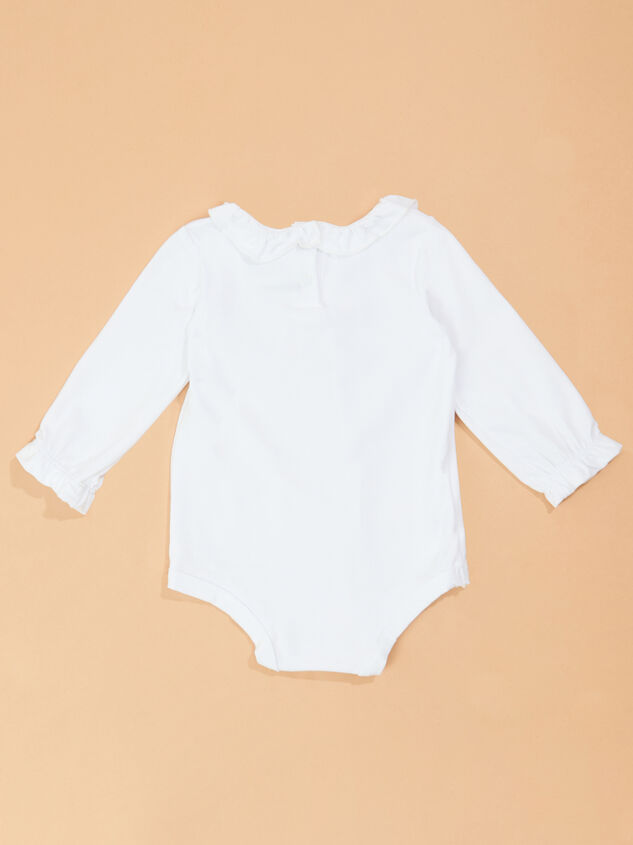 Rowan Bodysuit with Tiered Plaid Skirt Set Detail 4 - TULLABEE