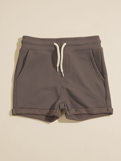 Adrian Waffle Knit Shorts - TULLABEE