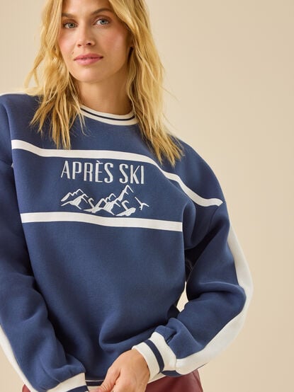 Apres Ski Embroidered Pullover - TULLABEE
