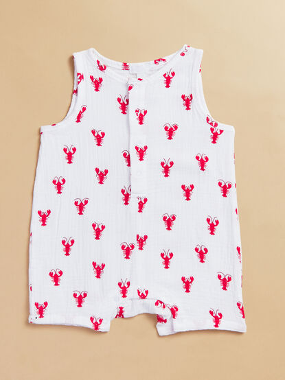 You're My Lobster Romper - TULLABEE