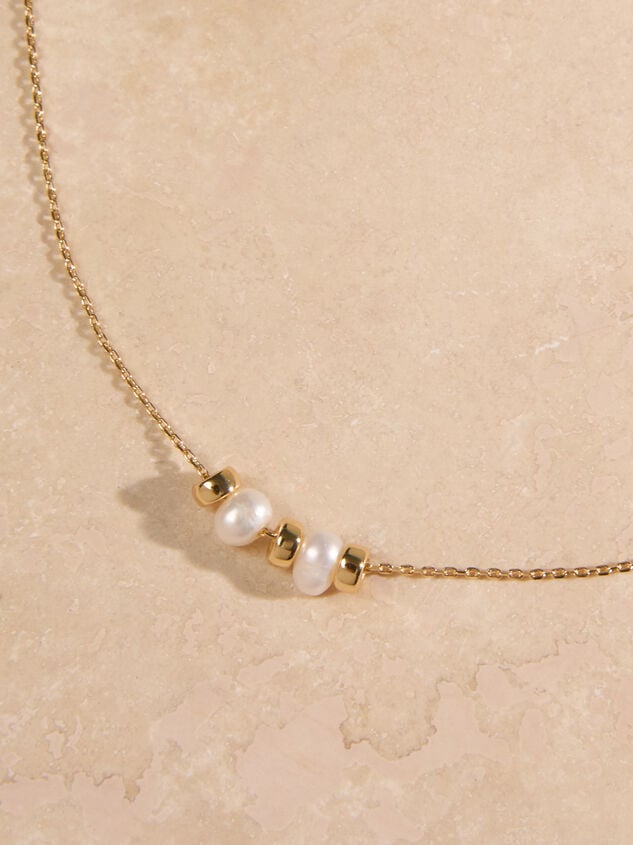 Make Heaven Crowded Pearl Necklace Detail 2 - TULLABEE