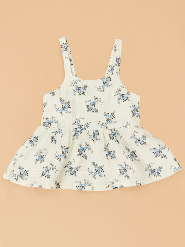 Belle Baby Floral Top and Pant Set Detail 2 - TULLABEE
