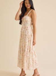 Pria Floral Maxi Dress Detail 3 - TULLABEE