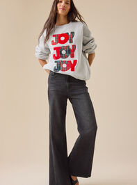 Joy Graphic Pullover Detail 2 - TULLABEE
