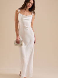 Scarlett Satin Maxi Dress - TULLABEE