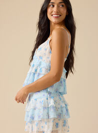 Gabrielle Ditsy Floral Tank Detail 2 - TULLABEE