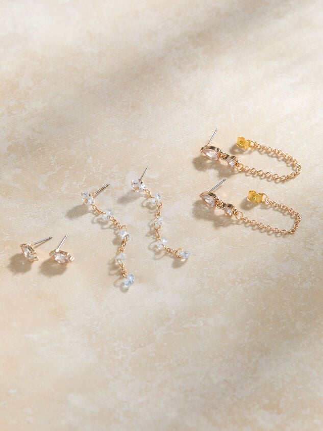 Icey Glitz Earring Pack Detail 2 - TULLABEE