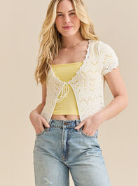 Lucia Tie Front Top - TULLABEE