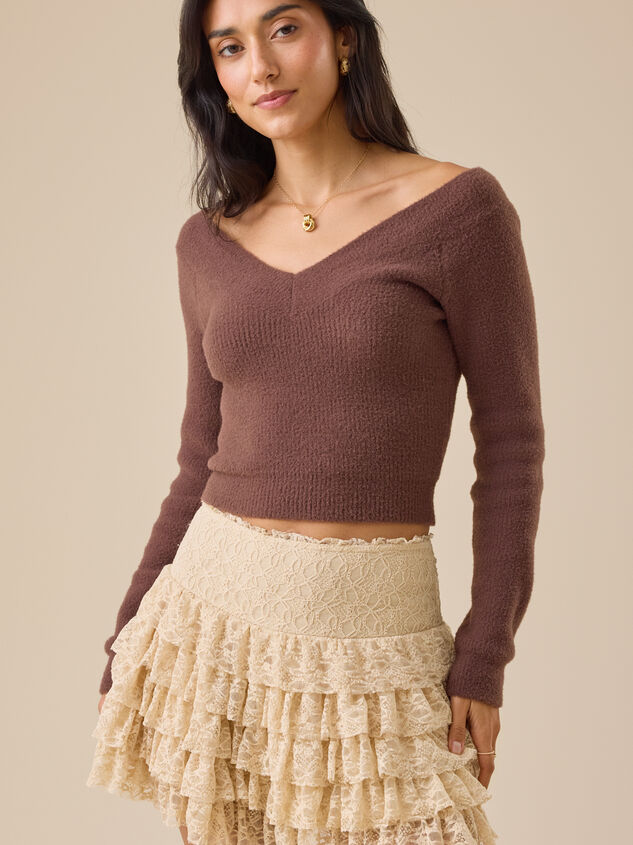 Camila Tiered Lace Mini Skirt - TULLABEE
