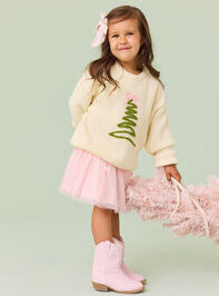 Chic Christmas Tree Sweater - TULLABEE