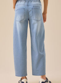 Sadie Barrel Pant Detail 6 - TULLABEE