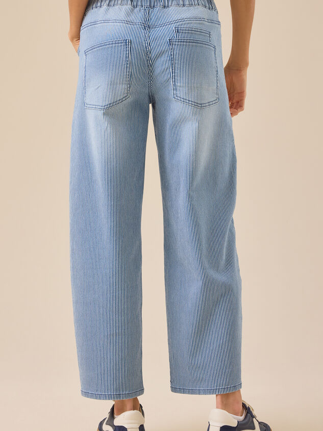 Sadie Barrel Pant Detail 6 - TULLABEE